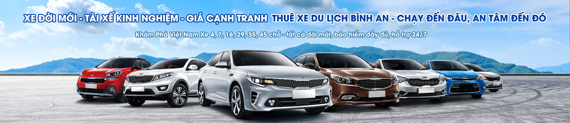 Cho thuê xe du lịch